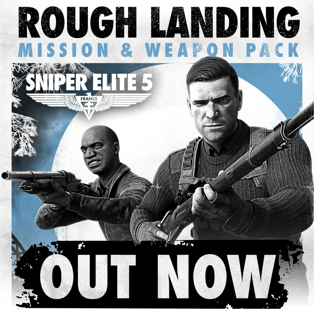 Sniper Elite 5 | Грубо кацане DLC Mission & Free Trench Warfare Оръжия Пакет